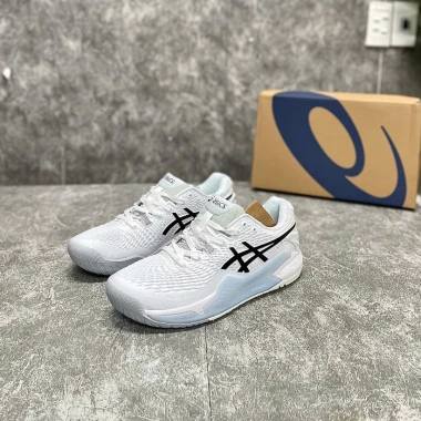 Giày Tennis Asics Gel Resolution 9 Trắng Đen – Đệm êm, Bám Đường tốt, Giá ưu đãi 1.250.000₫ 5