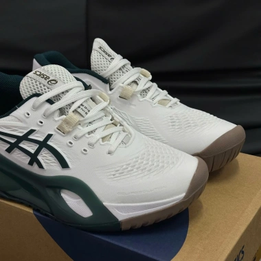 Giày Tennis Pickleball Asics Gel X Saxon Green - Ổn Định, Thoáng Khí, 1.75tr