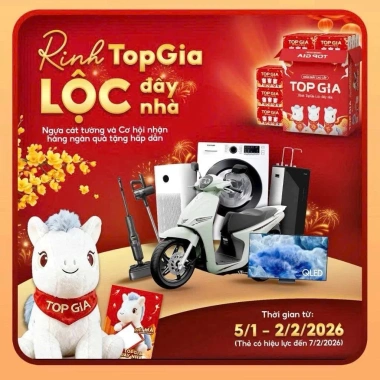 Giấy Tết 2.026 Thùng 20 gói Top Gia – Giấy ăn 4 lớp vân 4D mềm mịn, chỉ 100.000 8