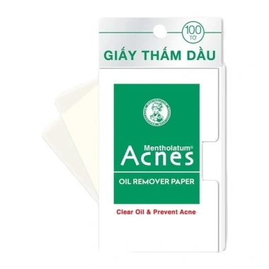 Giấy Thấm Dầu Kiểm Soát Nhờn Ngăn Ngừa Mụn Acnes Oil Remover Paper 100 Tờ Giá Ưu Đãi 44.000đ 7