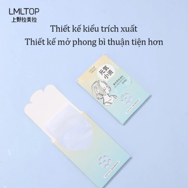 Giấy thấm dầu LMLTOP 80 miếng - Kiểm soát da dầu, mụn, giá chỉ 19.600₫ 8