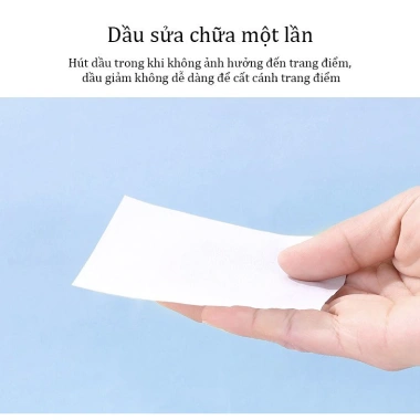 Giấy thấm dầu LMLTOP 80 miếng - Kiểm soát da dầu, mụn, giá chỉ 19.600₫ 9