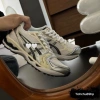 Giày thể thao Asic Gel‑15 bigsize nam nữ, màu bạc, chạy bộ Pickleball giảm giá