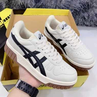 Giày Thể Thao Asics Court MZ Cream Black Gum Full Box chuẩn 1:1 cao cấp 550k