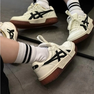 Giày Thể Thao Asics Court MZ Cream Black Gum Nam Nữ Sneaker - Giá 785.000đ, giảm 23% 5