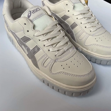 Giày Thể Thao Asics Court MZ Cream Black Gum Size Nam Nữ - Giá 530k giảm 657k
