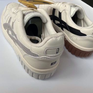 Giày Thể Thao Asics Court MZ Cream Black Gum Size Nam Nữ - Giá 530k giảm 657k