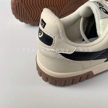 Giày Thể Thao Asics Court MZ Cream Black Gum Size Nam Nữ - Giá 530k giảm 657k