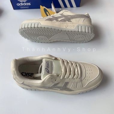 Giày Thể Thao Asics Court MZ Cream Black Gum Size Nam Nữ - Giá 530k giảm 657k 9 Giày Thể Thao Asics Court MZ Cream Black Gum Size Nam Nữ - Giá 530k giảm 657k 9