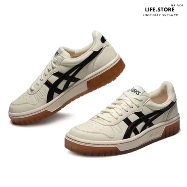Giày Thể Thao Asics Court MZ Unisex – White Black, Cao Cấp, êm đẹp, Giá 1,100,000 VND