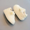 Giày Thể Thao Bé 0-3 tuổi Vải Cotton Đế Mềm Thoáng Khí, Dễ Thương Unisex Bền Mùa