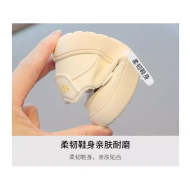 Giày Thể Thao Bé 0-3 tuổi Vải Cotton Đế Mềm Thoáng Khí, Dễ Thương Unisex Bền Mùa 3