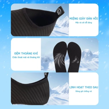 Giày thể thao cao su sandal ngoài trời nam nữ - Chân trần, lặn nước, giá 79.999đ