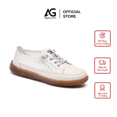 Giày Thể Thao Da Bò Nữ Thoáng Khí Mùa Hè AG247 Sneaker Cá Tính Dễ Phối Đồ Giá 394.020 VND 2 Giày Thể Thao Da Bò Nữ Thoáng Khí Mùa Hè AG247 Sneaker Cá Tính Dễ Phối Đồ Giá 394.020 VND 2