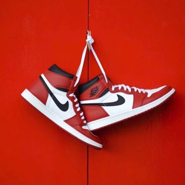 Giày Thể Thao JD1 Retro High Chicago Đỏ Trắng Cao Cổ - Giá 450k Clever Man Store Giày Thể Thao JD1 Retro High Chicago Đỏ Trắng Cao Cổ - Giá 450k Clever Man Store