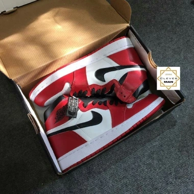 Giày Thể Thao JD1 Retro High Chicago Đỏ Trắng Cao Cổ - Giá 450k Clever Man Store