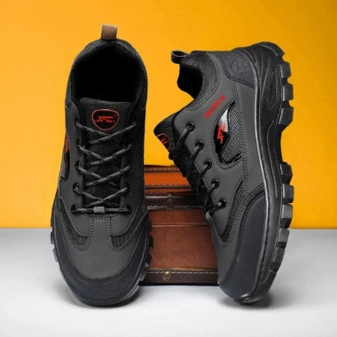Giày thể thao nam đế leo núi full khâu chắc chắn, 3 màu đen nâu xám, size 39-44, giảm giá 350.000₫ 2 Giày thể thao nam đế leo núi full khâu chắc chắn, 3 màu đen nâu xám, size 39-44, giảm giá 350.000₫ 2
