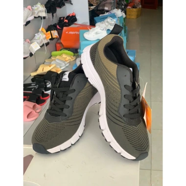Giày Thể Thao Nam Đen Vải Rêu - Đế Cao Su Bám Đường, Giá Ưu Đãi 785.000₫ 3