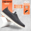 Giày Thể Thao Nam Zenno CS306 Sợi Vải Thoáng Mát, Đế Cao Su Nguyên Khối, Bám Chắc, Êm Nhẹ Chạy Bộ 370k