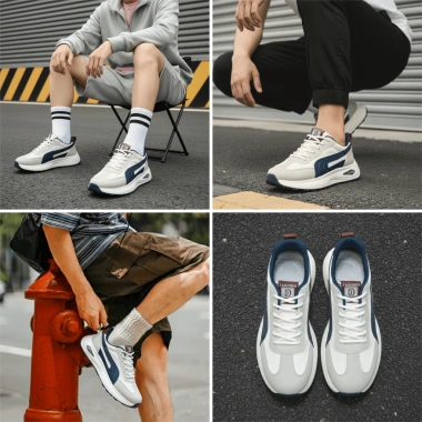 Giày Thể Thao Nam ZENNO CS332 Pick Đế Đúc Da FlyKnit Thoáng Khí, Thích Hợp Chạy Bộ và Gym, Giá 680.000đ 8 Giày Thể Thao Nam ZENNO CS332 Pick Đế Đúc Da FlyKnit Thoáng Khí, Thích Hợp Chạy Bộ và Gym, Giá 680.000đ 8