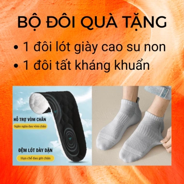 Giày Thể Thao Nam ZENNO CS332 Pick Đế Đúc Da FlyKnit Thoáng Khí, Thích Hợp Chạy Bộ và Gym, Giá 680.000đ 10 Giày Thể Thao Nam ZENNO CS332 Pick Đế Đúc Da FlyKnit Thoáng Khí, Thích Hợp Chạy Bộ và Gym, Giá 680.000đ 10