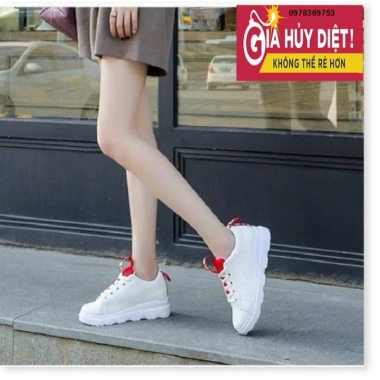 Giày Thể Thao Nữ Cao Cấp Đế 5cm - Thời Trang Đỉnh, Giá Ưu Đãi 550k (660k) 8