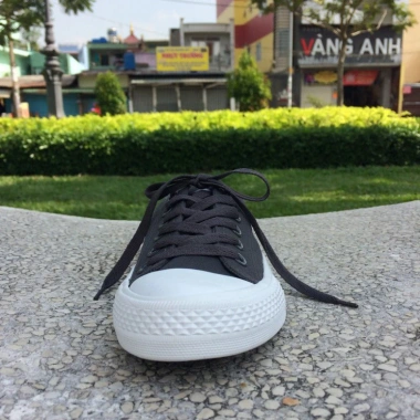 Giày Thể Thao Nữ Cổ Thấp AllStar Xám Đậm - Chất Lượng Cao, Giá Giảm 1.7tr