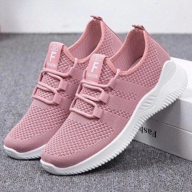 Giày thể thao nữ cổ thấp cột dây Ulzzang - Thoáng khí, chạy bộ, đa size, 604.500 VND