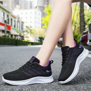 Giày Thể Thao Nữ Đi Bộ Ngoài Trời Đế Mềm Thoáng Khí Chống Mài Mòn - Giá 149.000đ