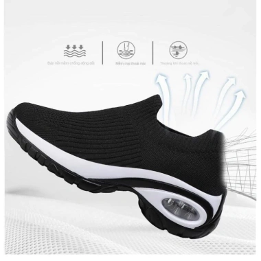 Giày Thể Thao Nữ Đơn Sắc Êm Ái Siêu Nhẹ Thời Trang Giá 632.500₫ 7