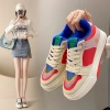 Giày Thể Thao Nữ Hàn Quốc - Phối Màu Đẹp, Vải Dệt Cao Cấp, Hot Trend 7.609 233k