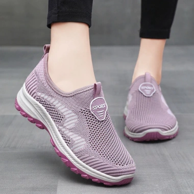 Giày Thể Thao Nữ Không Dây Đế Mềm Vải Lưới Thoáng Khí Giảm Giá 1.239.000₫ 7