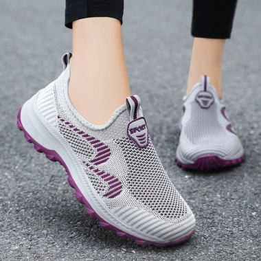 Giày Thể Thao Nữ Không Dây Đế Mềm Vải Lưới Thoáng Khí Giảm Giá 1.239.000₫ 8