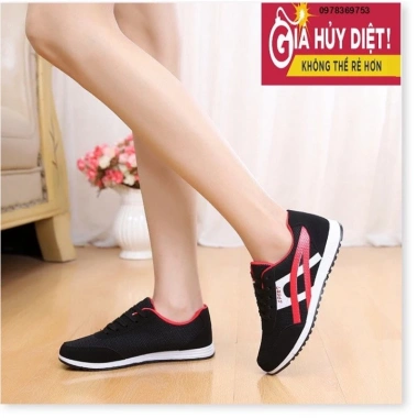 Giày Thể Thao Nữ Phong Cách Hàn Đế Cao Su Siêu Nhẹ - Giá Ưu Đãi 1,400,000₫ 9