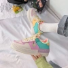 Giày Thể Thao Nữ Sneaker Dây Cúc 3 Màu Xinh Xắn - Freeship 50K, Giá chỉ 698k 3