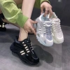 Giày Thể Thao Nữ Sneaker H66 Đế Gồ Phản Quang 3 Màu - Free Ship, Giá 360.000 9