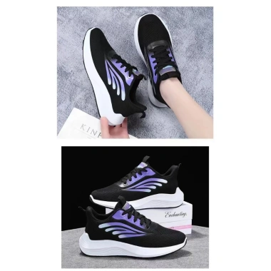 Giày Thể Thao Nữ Tăng Chiều Cao – Sneaker Phối Màu Chạy Bộ – Giày Dép RIO – Giá Chỉ 145.000đ