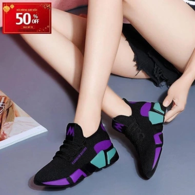 Giày Thể Thao Nữ Vải Cao Cấp Nhẹ Êm Đế Nhiều Màu FreeShip Giá 700k Tặng Nước Hoa
