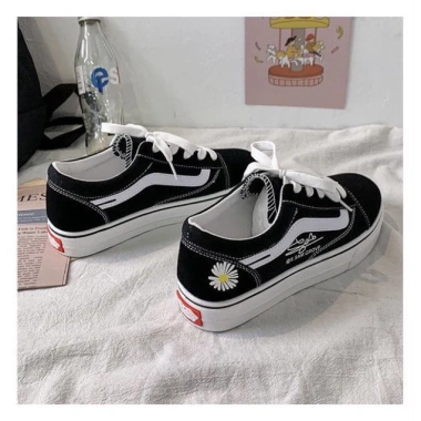 Giày thể thao nữ VVAN Hoa cúc, kiểu đơn giản, miễn phí ship, giảm giá 650k 6