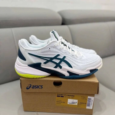 Giày thể thao Pickebal Tenis Asics Gel 9 màu trắng xanh giá ưu đãi 820.000 VND