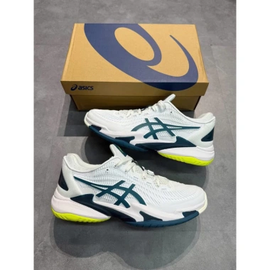 Giày thể thao Pickelbol Asics Gel 9 10 Trắng Xanh basic - Bản đẹp giá ưu đãi 820.000 VND Giày thể thao Pickelbol Asics Gel 9 10 Trắng Xanh basic - Bản đẹp giá ưu đãi 820.000 VND