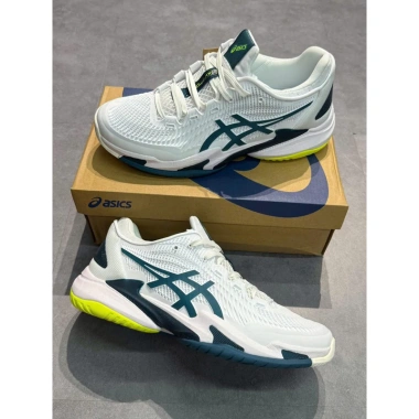 Giày thể thao Pickelbol Asics Gel 9 10 Trắng Xanh basic - Bản đẹp giá ưu đãi 820.000 VND