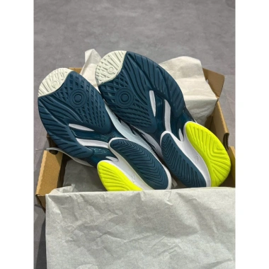 Giày thể thao Pickelbol Asics Gel 9 10 Trắng Xanh basic - Bản đẹp giá ưu đãi 820.000 VND