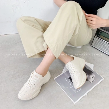 Giày Thể Thao Snaker Nữ Đế Đơn Trơn Kiểu Hàn Quốc – Free Ship, Giá 770.000₫