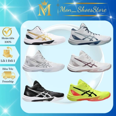 Giày Thể Thao Tennis Pickleball A.sic S Ky E.lite Đủ Màu Size Nam Nữ Giảm 50% - 1,650,000₫