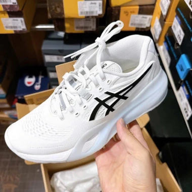 Giày Thể Thao Tennis và Pickleball Gel Trắng Đen - Siêu Nhẹ, Bám Đá, Giá Ưu Đãi 5.186.000 VND 7