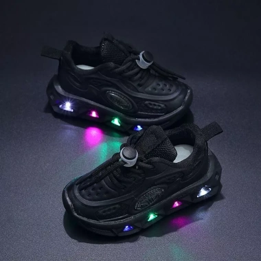 Giày Thể Thao Trẻ Em Low Top Glow LED Polyester Thoáng Khí, Đa Năng, Bền, Nhanh Khô, Unisex 249.020₫