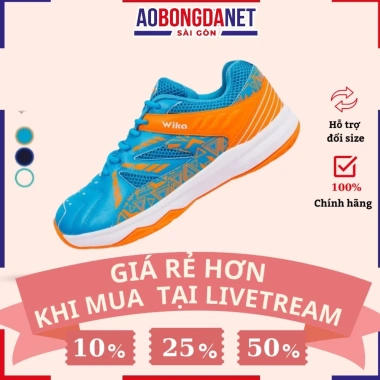 Giày Thể Thao Wika Hitto Chính Hãng - Thiết Kế Trẻ Trung, Phù hợp tập luyện Cầu Lông & Bóng Chuyền, Giá 729.000đ