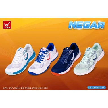Giày Thể Thao WIKA NEGAR Độ êm tăng bám chắc bền bỉ đa môn giảm giá 599k 9