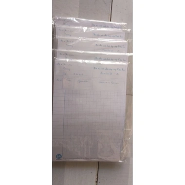 Giấy Thi Viết Chữ Đẹp Cấp Tiểu Học - Set 30/50/100 tờ Giá Ưu Đãi 35.000 VND